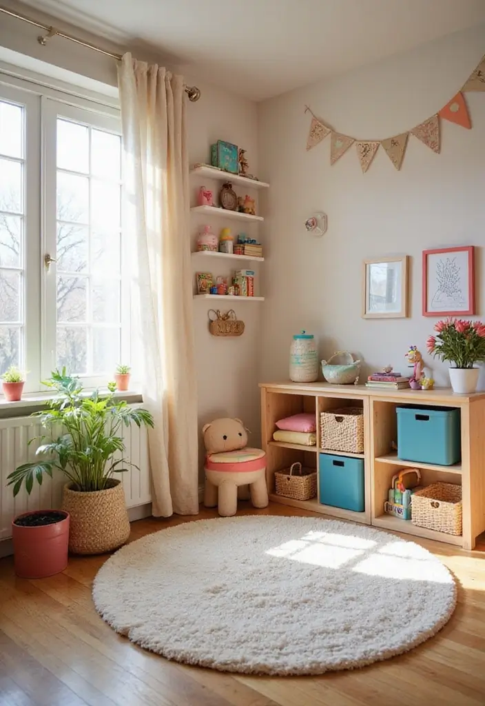 25+ Bedroom Corner Ideas That Use Space Beautifully 12 25+ Bedroom Corner Ideas That Use Space Beautifully - 12. Corner Play Area for Kids