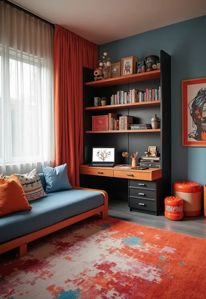 25+ Bedroom Corner Ideas That Use Space Beautifully 21 25+ Bedroom Corner Ideas That Use Space Beautifully - 21. Corner Game Zone
