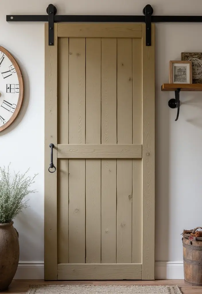 25+ Bedroom Door Design Ideas That Make a Statement 1 25+ Bedroom Door Design Ideas That Make a Statement - 1. Barn Door Charm