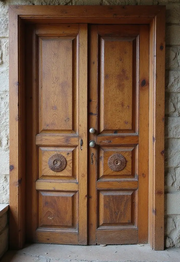 25+ Bedroom Door Design Ideas That Make a Statement 11 25+ Bedroom Door Design Ideas That Make a Statement - 11. Textured Panels