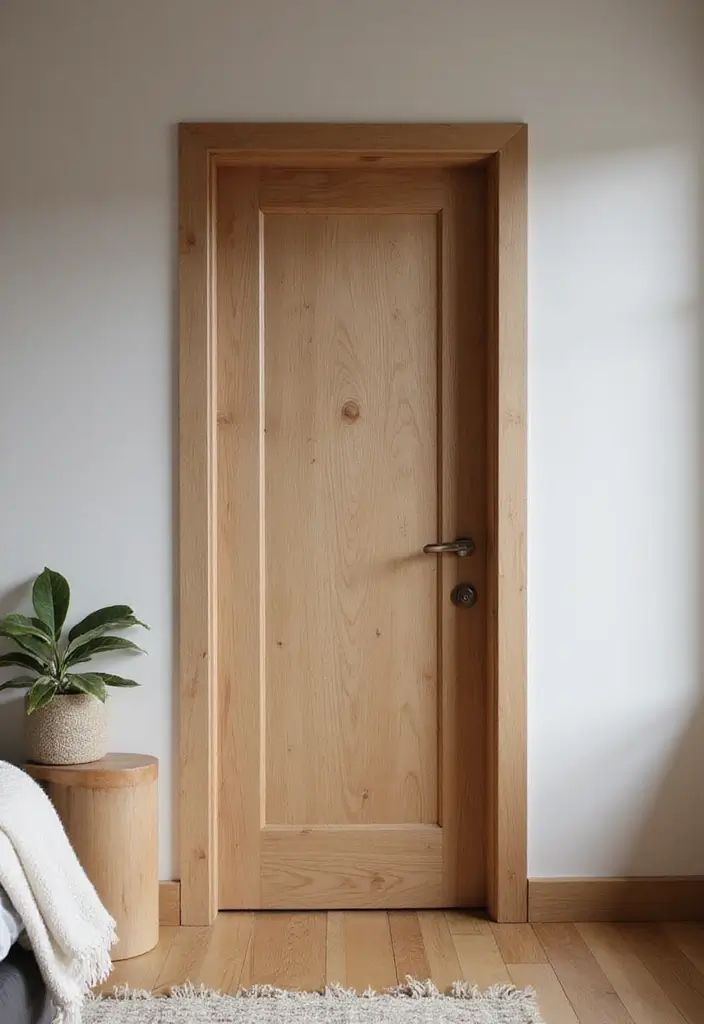 25+ Bedroom Door Design Ideas That Make a Statement 24 25+ Bedroom Door Design Ideas That Make a Statement - 24. Minimalist Doors