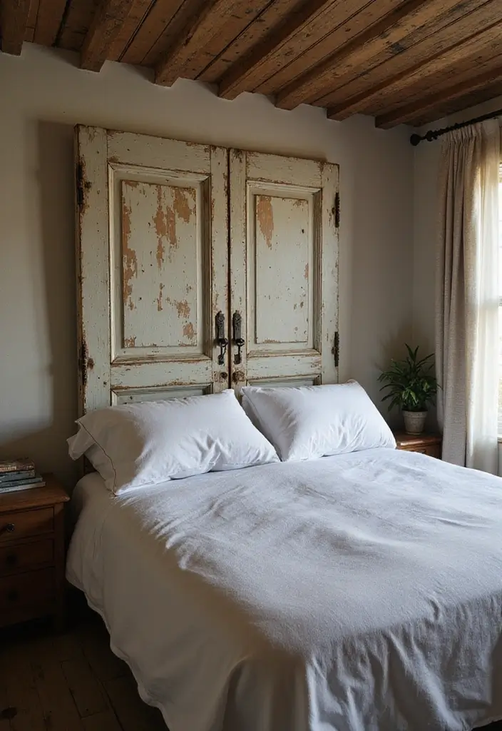 25+ Bedroom Door Design Ideas That Make a Statement 9 25+ Bedroom Door Design Ideas That Make a Statement - 9. Repurposed Doors