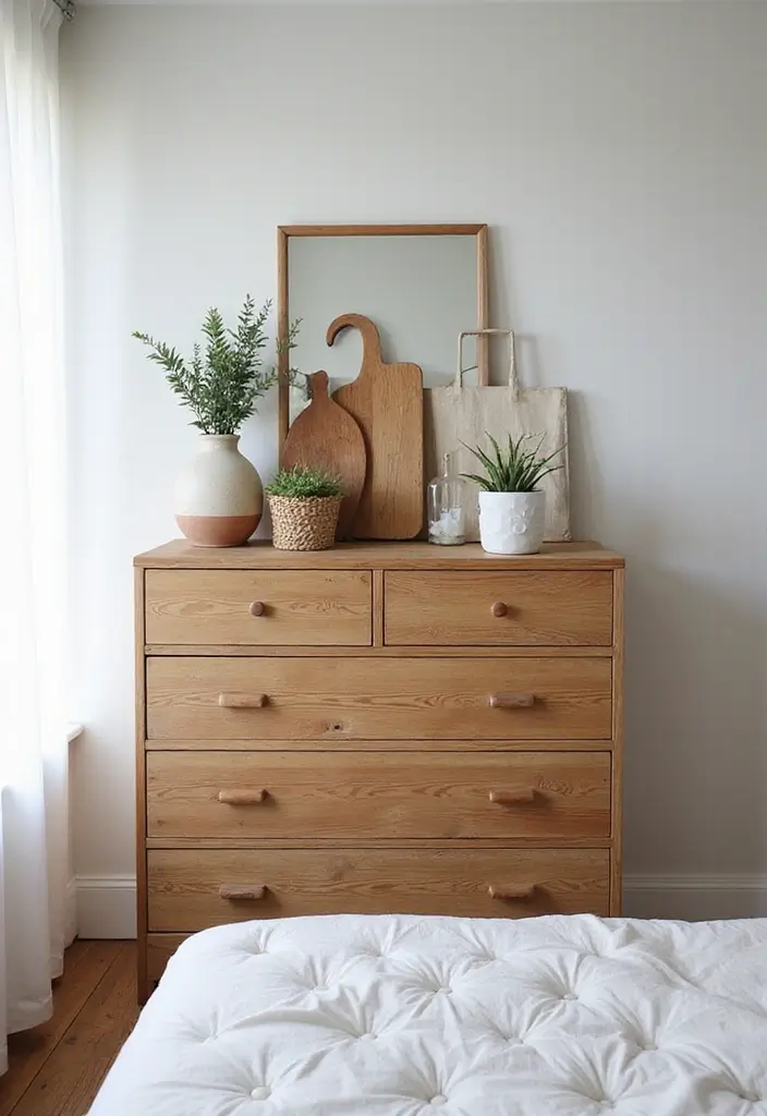 25+ Bedroom Dresser Decor Ideas That Instantly Upgrade Your Space 25 25+ Bedroom Dresser Decor Ideas That Instantly Upgrade Your Space - 25. Repurposed Dresser Decor