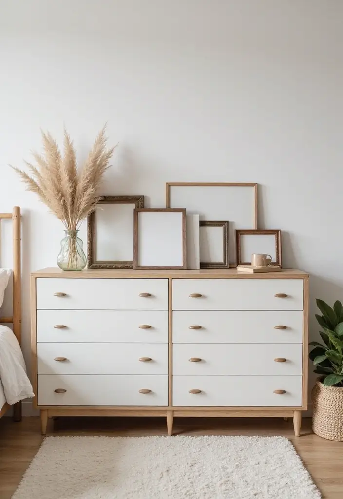 25+ Bedroom Dresser Decor Ideas That Instantly Upgrade Your Space 6 25+ Bedroom Dresser Decor Ideas That Instantly Upgrade Your Space - 6. Personal Photo Frames