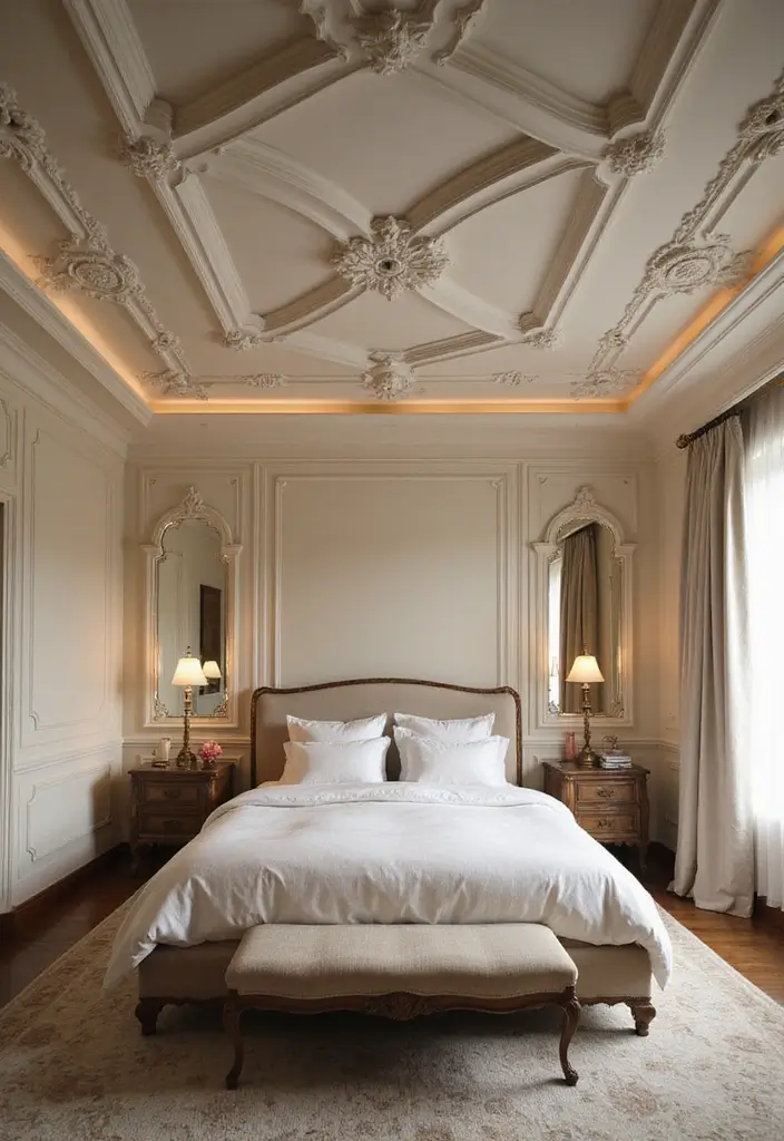 25+ Bedroom False Ceiling Design Ideas That Add Drama 13 25+ Bedroom False Ceiling Design Ideas That Add Drama - 13. Arch Designs
