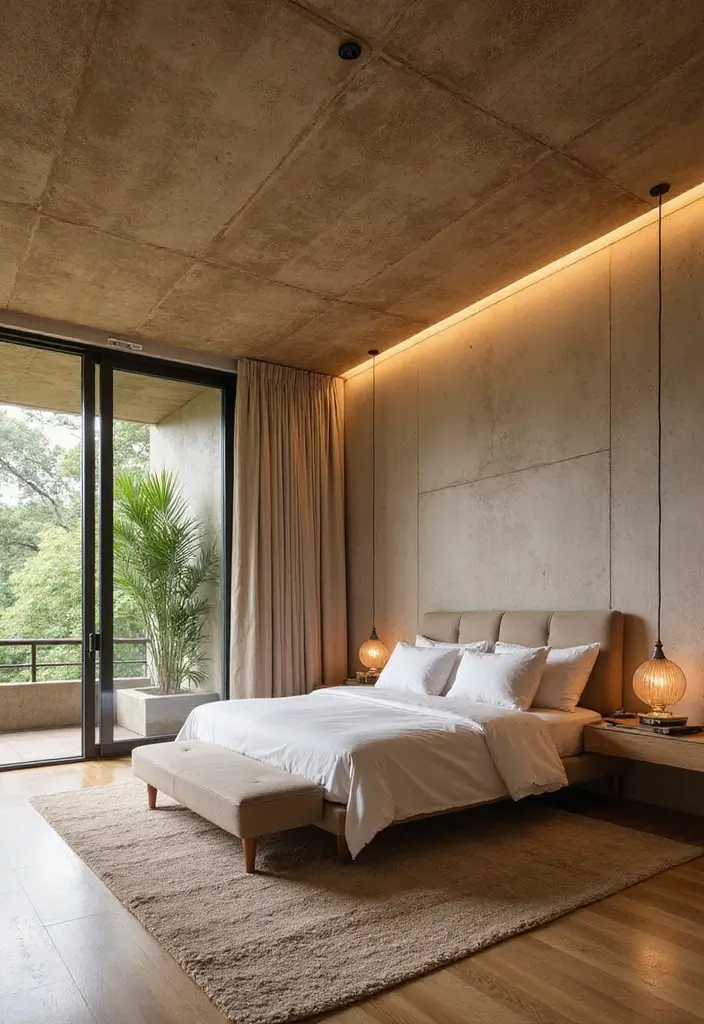 25+ Bedroom False Ceiling Design Ideas That Add Drama 23 25+ Bedroom False Ceiling Design Ideas That Add Drama - 23. Eco-Friendly Designs