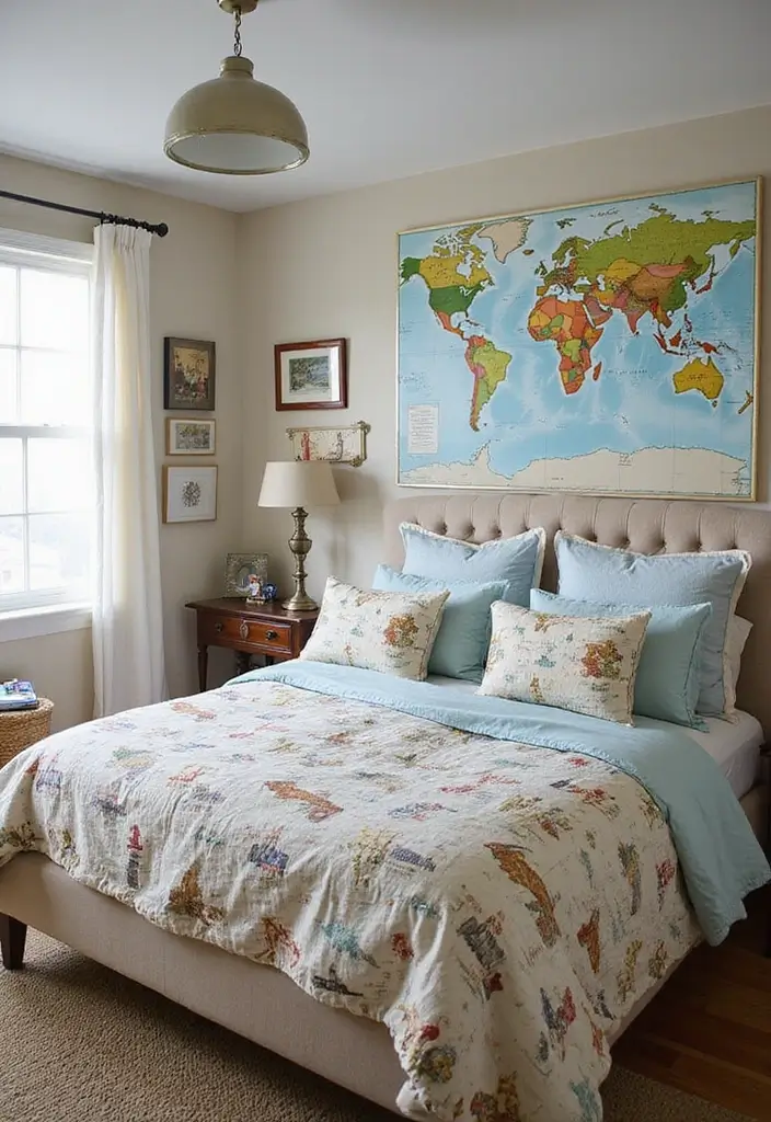 25+ Cool Boy Bedroom Ideas for Every Age 18 25+ Cool Boy Bedroom Ideas for Every Age - 18. Around the World Adventure