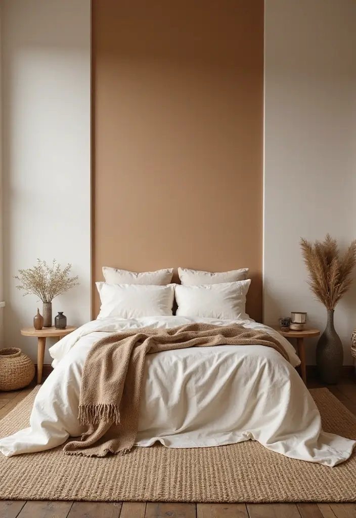 25+ Cream Bedroom Ideas for a Soft and Elegant Style 24 25+ Cream Bedroom Ideas for a Soft and Elegant Style - 24. Layered Cream and Soft Brown