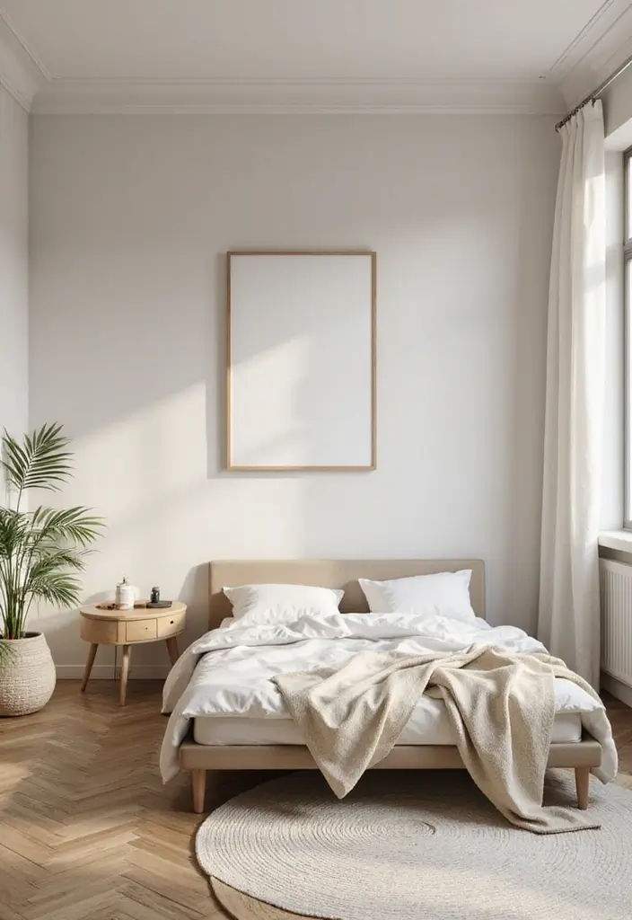 25+ Creative Bloxburg Bedroom Ideas for Stylish Builds - 1. Minimalist Chic