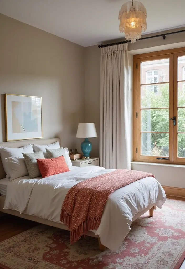 25+ Creative Bloxburg Bedroom Ideas for Stylish Builds - 20. Colorful Accents