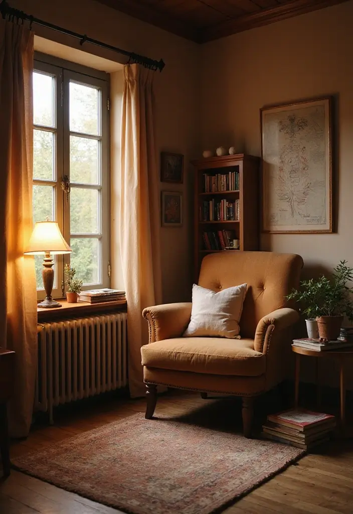 25+ Creative Bloxburg Bedroom Ideas for Stylish Builds - 21. Cozy Reading Nook