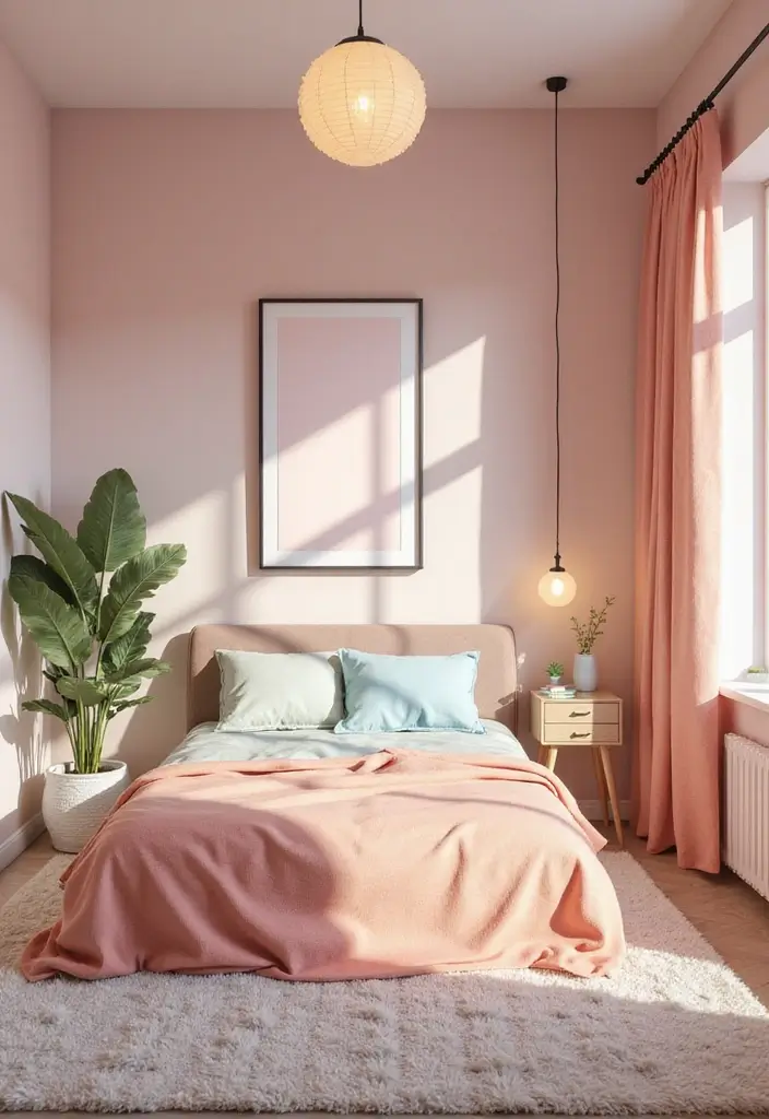 25+ Creative Bloxburg Bedroom Ideas for Stylish Builds - 3. Pastel Dreamscape