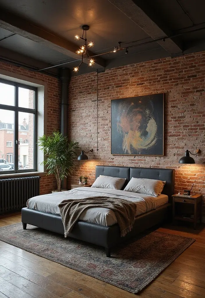 25+ Creative Bloxburg Bedroom Ideas for Stylish Builds - 4. Modern Industrial