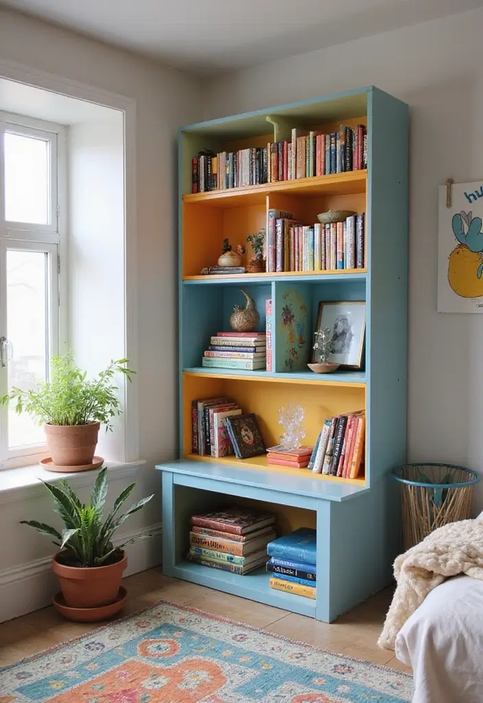 25+ Creative Teen Bedroom Decor Ideas Full of Personality 23 25+ Creative Teen Bedroom Decor Ideas Full of Personality - 23. Creative Bookshelves