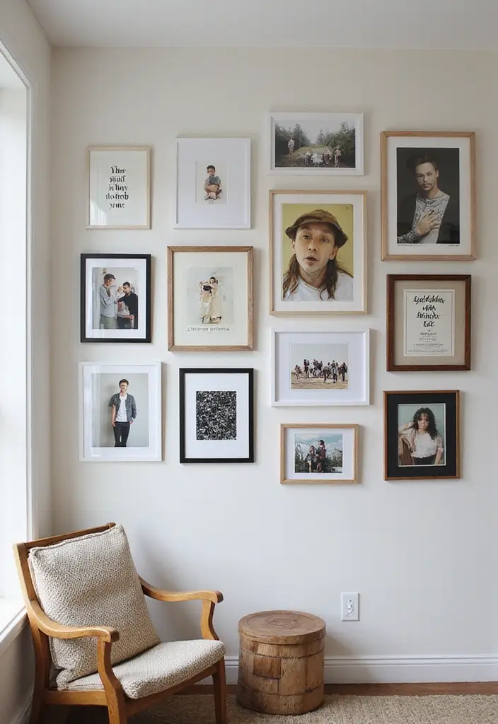 25+ Creative Teen Bedroom Decor Ideas Full of Personality 3 25+ Creative Teen Bedroom Decor Ideas Full of Personality - 3. Personalized Wall Art