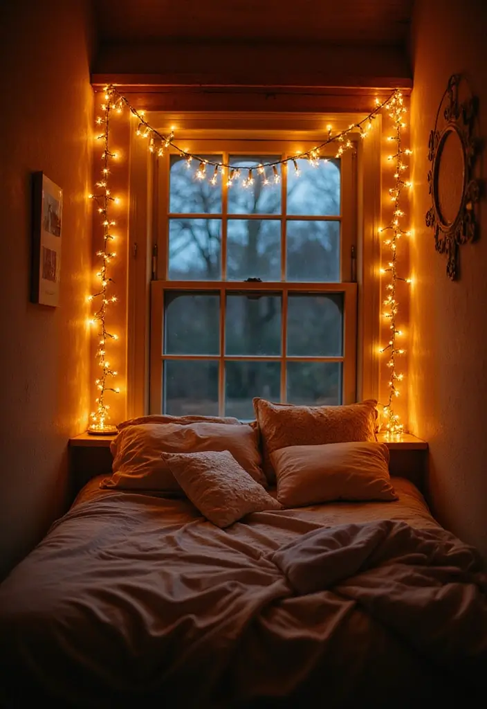 25+ Creative Teen Bedroom Decor Ideas Full of Personality 4 25+ Creative Teen Bedroom Decor Ideas Full of Personality - 4. Funky Fairy Lights