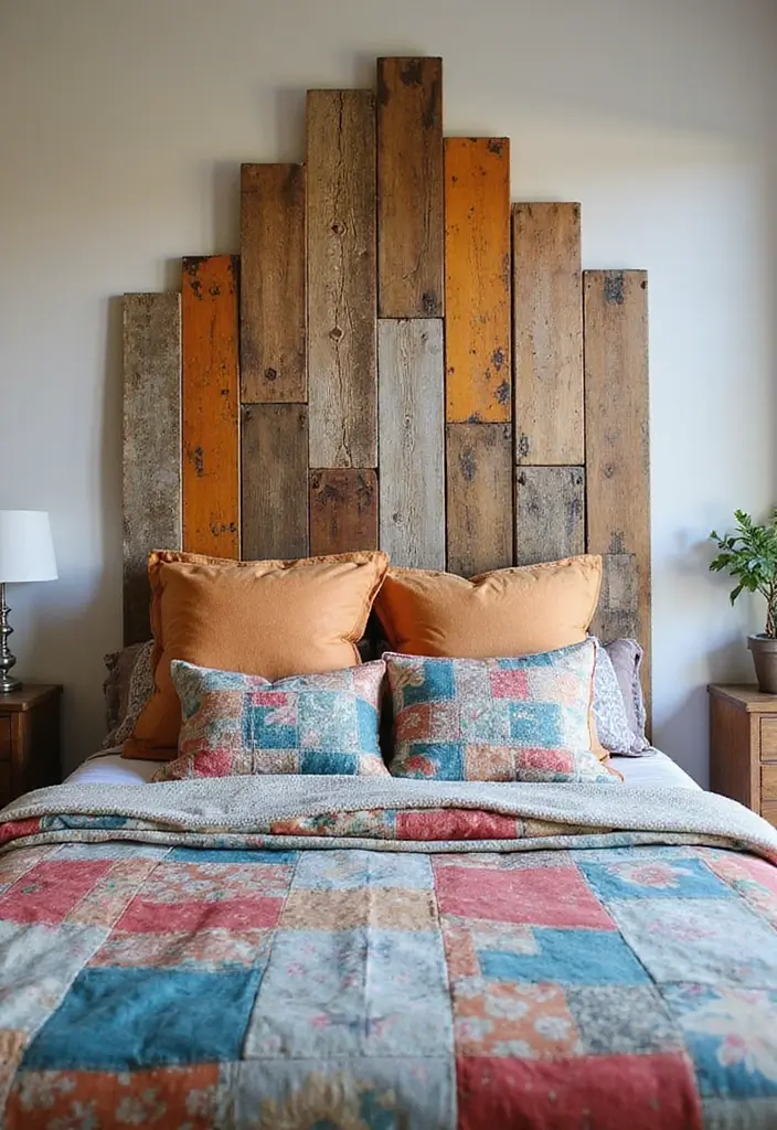 25+ Creative Teen Bedroom Decor Ideas Full of Personality 7 25+ Creative Teen Bedroom Decor Ideas Full of Personality - 7. Artistic Headboards