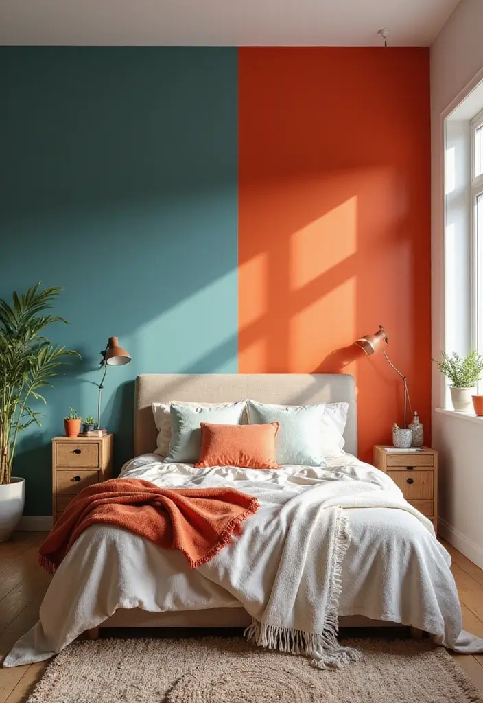 25+ Creative Teen Bedroom Decor Ideas Full of Personality 8 25+ Creative Teen Bedroom Decor Ideas Full of Personality - 8. Colorful Wall Paints