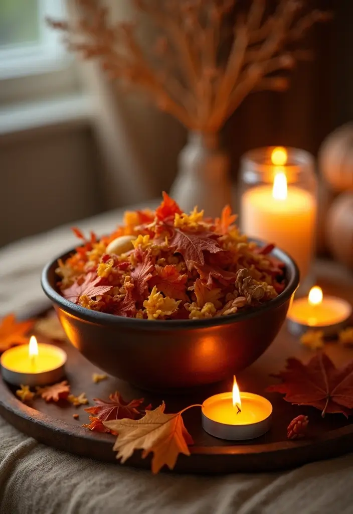 25+ Fall Bedroom Decor Ideas to Make Your Room Cozy - 17. Embrace Seasonal Scents