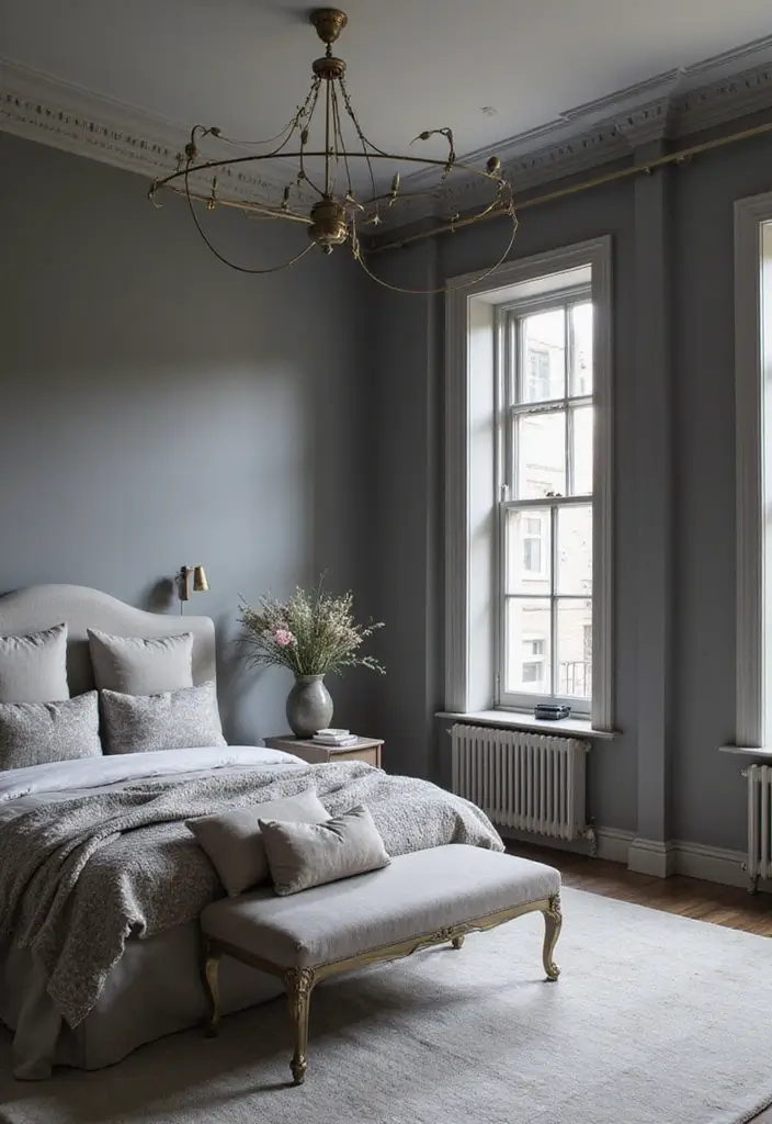 25+ Grey Bedroom Decor Ideas That Always Look Chic - 11. Monochromatic Grey Design