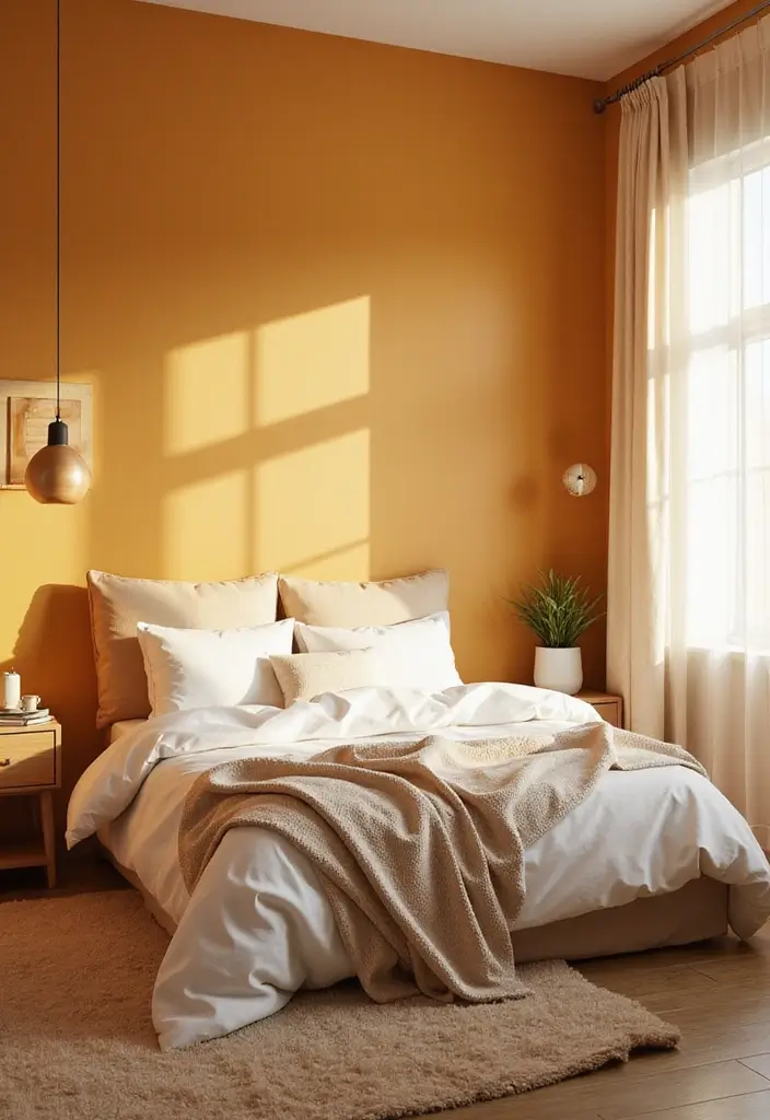 25+ Indian Bedroom Decor Ideas for a Traditional Yet Modern Touch - 17. Eco-Conscious Wall Paints