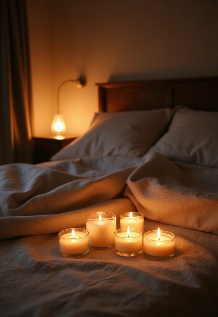 25+ Indian Bedroom Decor Ideas for a Traditional Yet Modern Touch - 21. Eco-Friendly Scented Candles