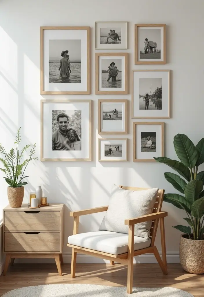 25+ One Bedroom Apartment Ideas That Maximize Space 17 25+ One Bedroom Apartment Ideas That Maximize Space - 17. Personalized Gallery Walls