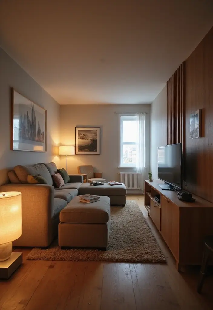 25+ One Bedroom Apartment Ideas That Maximize Space 18 25+ One Bedroom Apartment Ideas That Maximize Space - 18. Smart Technology for Efficiency