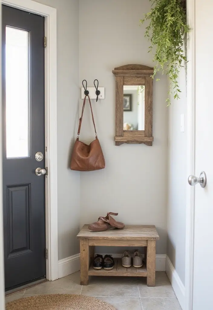 25+ One Bedroom Apartment Ideas That Maximize Space 22 25+ One Bedroom Apartment Ideas That Maximize Space - 22. Creating an Entryway