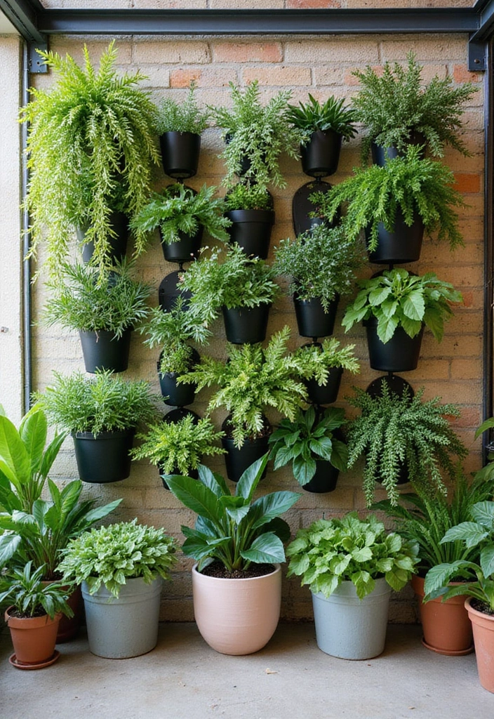 25+ One Bedroom Apartment Ideas That Maximize Space 4 25+ One Bedroom Apartment Ideas That Maximize Space - 4. Vertical Gardens for Greenery