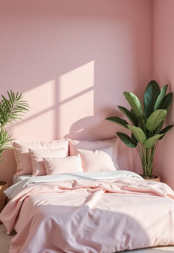 25+ Pink and White Bedroom Ideas That Are Sweet and Chic - 15. Serene Spa Retreat