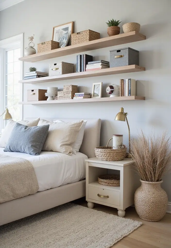 25+ Preppy Bedroom Ideas for a Trendy Makeover 12 25+ Preppy Bedroom Ideas for a Trendy Makeover - 12. Organized Storage Solutions
