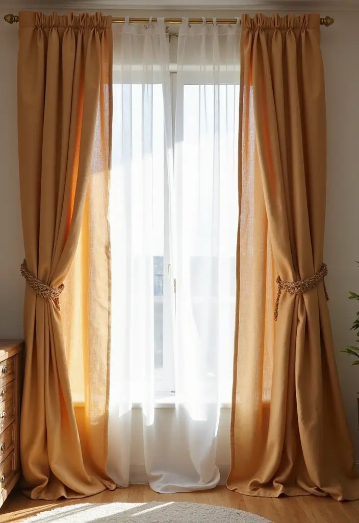 25+ Preppy Bedroom Ideas for a Trendy Makeover 9 25+ Preppy Bedroom Ideas for a Trendy Makeover - 9. Elegant Curtains