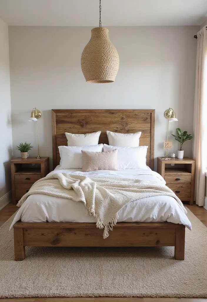 25+ Rustic Bedroom Ideas for a Cozy Country Vibe 1 25+ Rustic Bedroom Ideas for a Cozy Country Vibe - 1. Embrace Reclaimed Wood Furniture