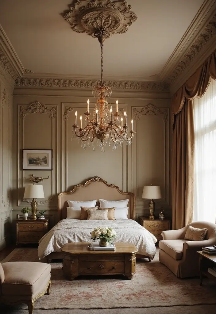 25+ Stunning Bedroom Ceiling Ideas That Transform Any Room 5 25+ Stunning Bedroom Ceiling Ideas That Transform Any Room - 5. Hanging Lights and Chandeliers