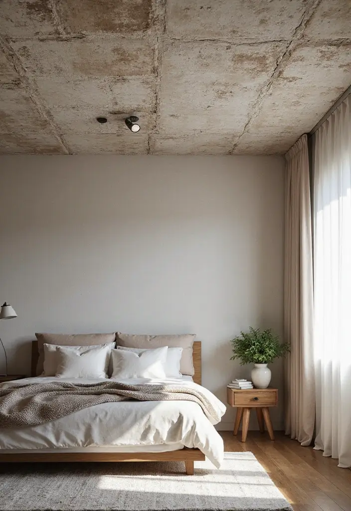 25+ Stunning Bedroom Ceiling Ideas That Transform Any Room 7 25+ Stunning Bedroom Ceiling Ideas That Transform Any Room - 7. Textured Ceilings