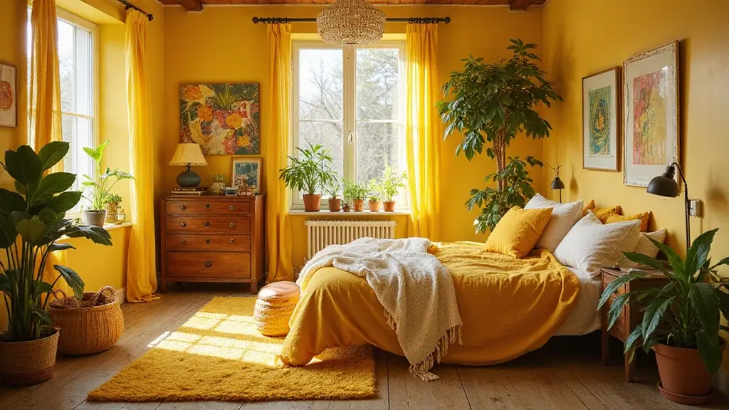 25+ Yellow Bedroom Ideas to Brighten Up Your Space