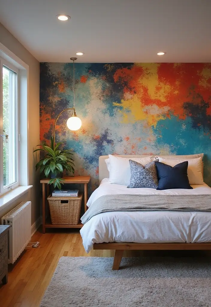 30+ Basement Bedroom Ideas to Maximize Every Inch - 20. Artistic Wall Murals
