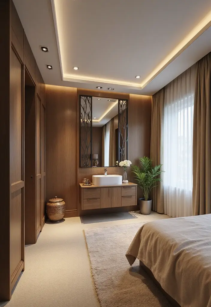 30+ Basement Bedroom Ideas to Maximize Every Inch - 5. Create an En Suite Feel