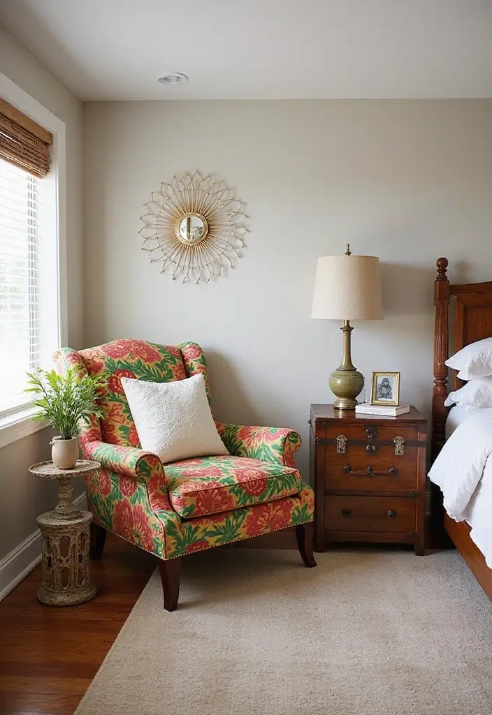 30+ Basement Bedroom Ideas to Maximize Every Inch - 8. Accent Furniture Pieces