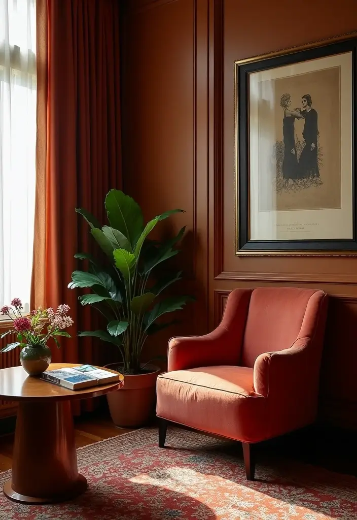 30+ Bedroom Reading Nook Ideas for Book Lovers 20 30+ Bedroom Reading Nook Ideas for Book Lovers - 20. Art Deco Reading Nook