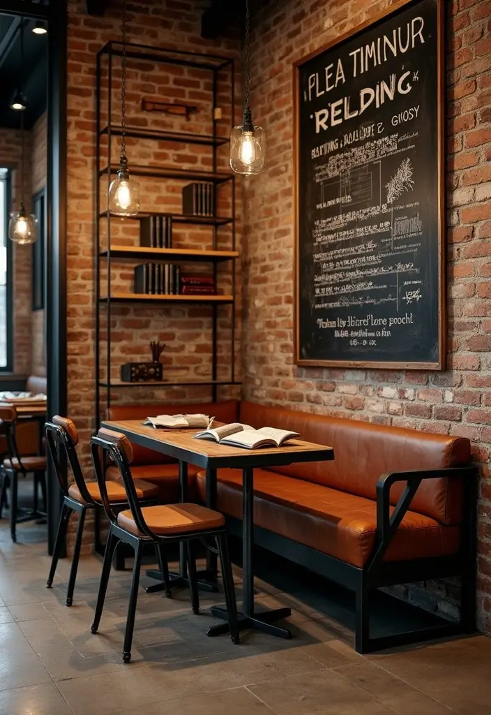 30+ Bedroom Reading Nook Ideas for Book Lovers 25 30+ Bedroom Reading Nook Ideas for Book Lovers - 25. Industrial Chic Corner