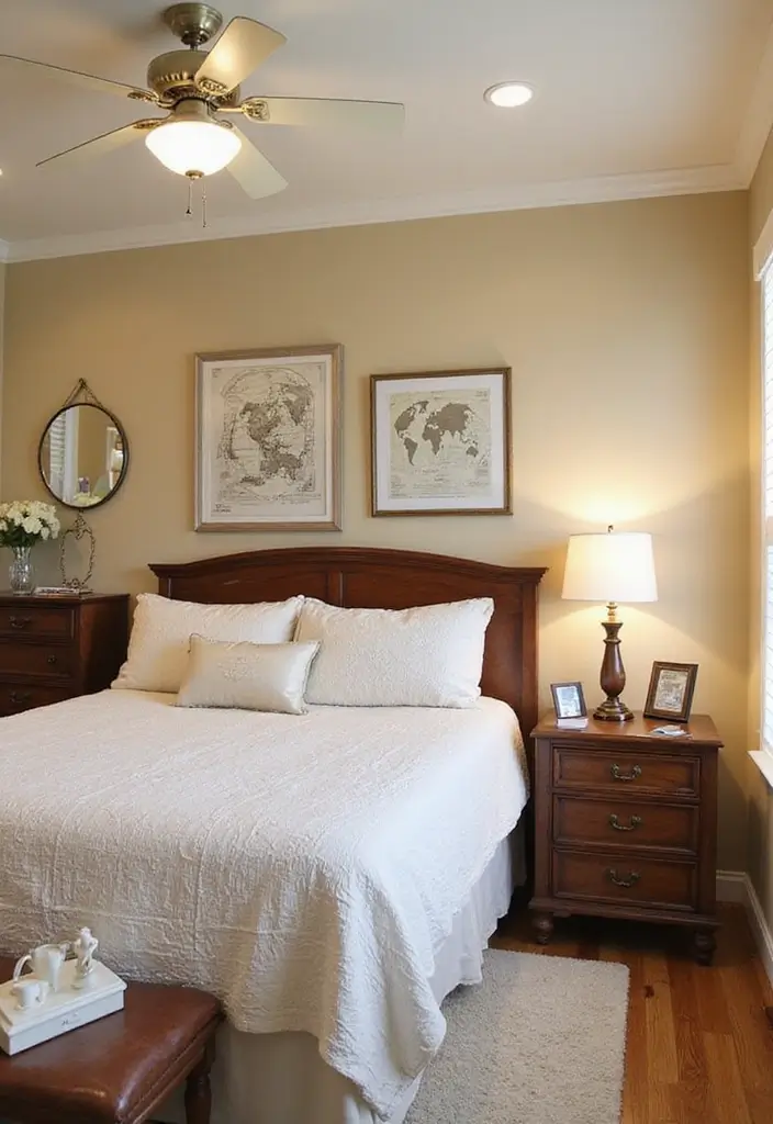 30+ Beige Bedroom Ideas That Feel Warm and Minimal 17 30+ Beige Bedroom Ideas That Feel Warm and Minimal - 17. Personal Touches with Accessories