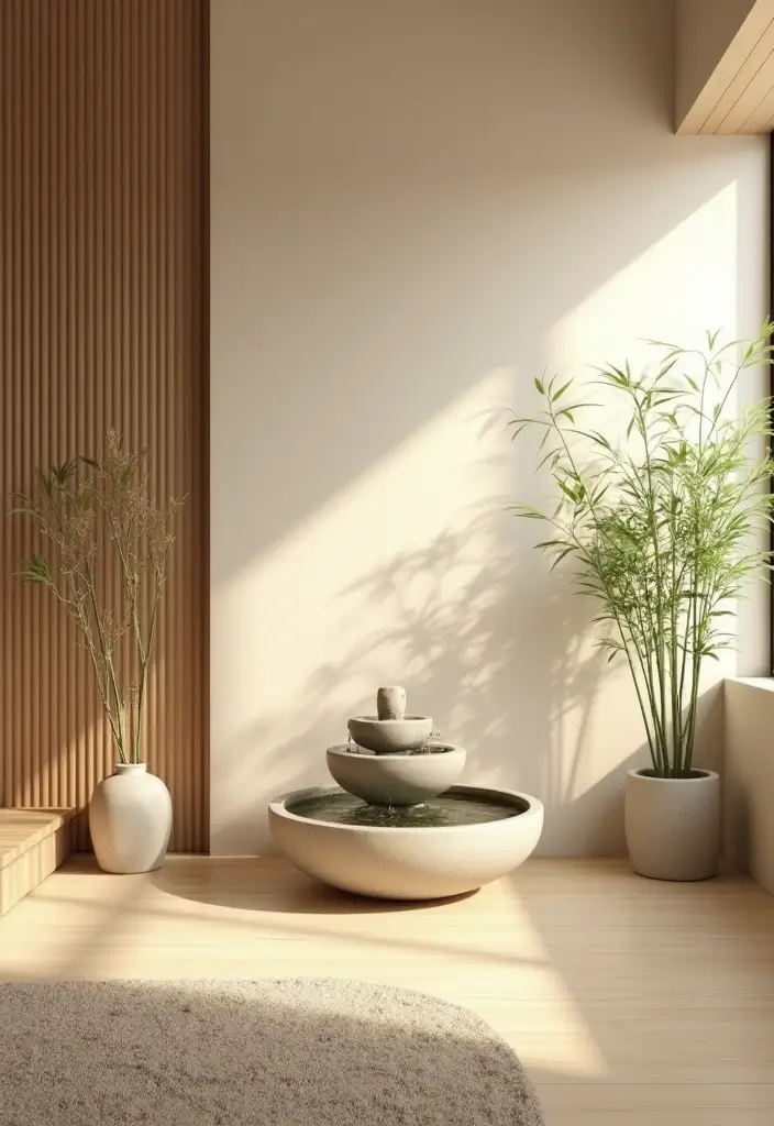 30+ Beige Bedroom Ideas That Feel Warm and Minimal 30 30+ Beige Bedroom Ideas That Feel Warm and Minimal - 30. Zen-Inspired Elements