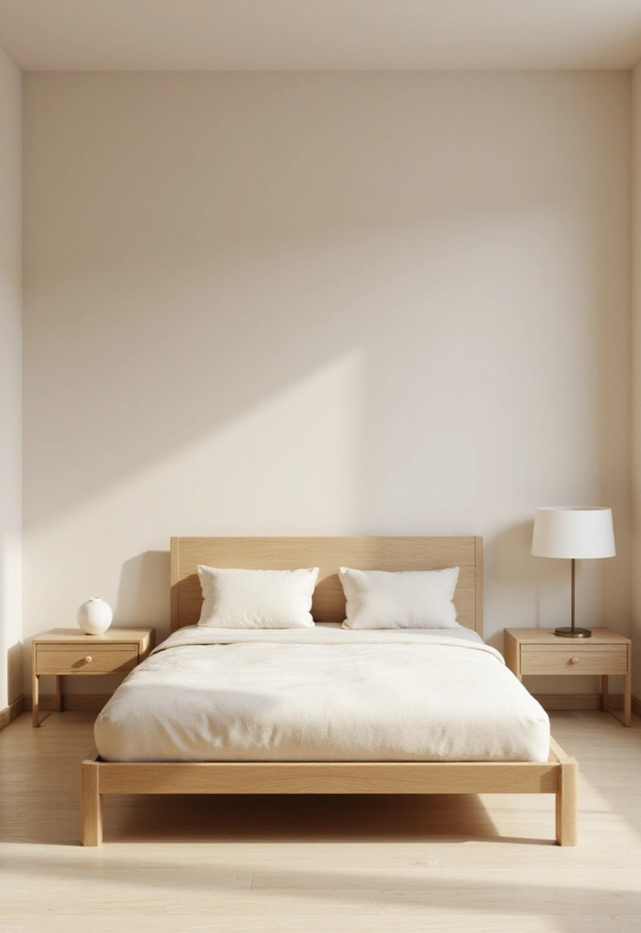 30+ Beige Bedroom Ideas That Feel Warm and Minimal 4 30+ Beige Bedroom Ideas That Feel Warm and Minimal - 4. Minimalist Furniture Design
