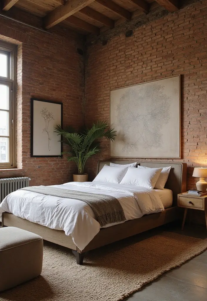 30+ Cozy Loft Bedroom Ideas You’ll Want to Copy 14 30+ Cozy Loft Bedroom Ideas You’ll Want to Copy - 14. Textured Walls