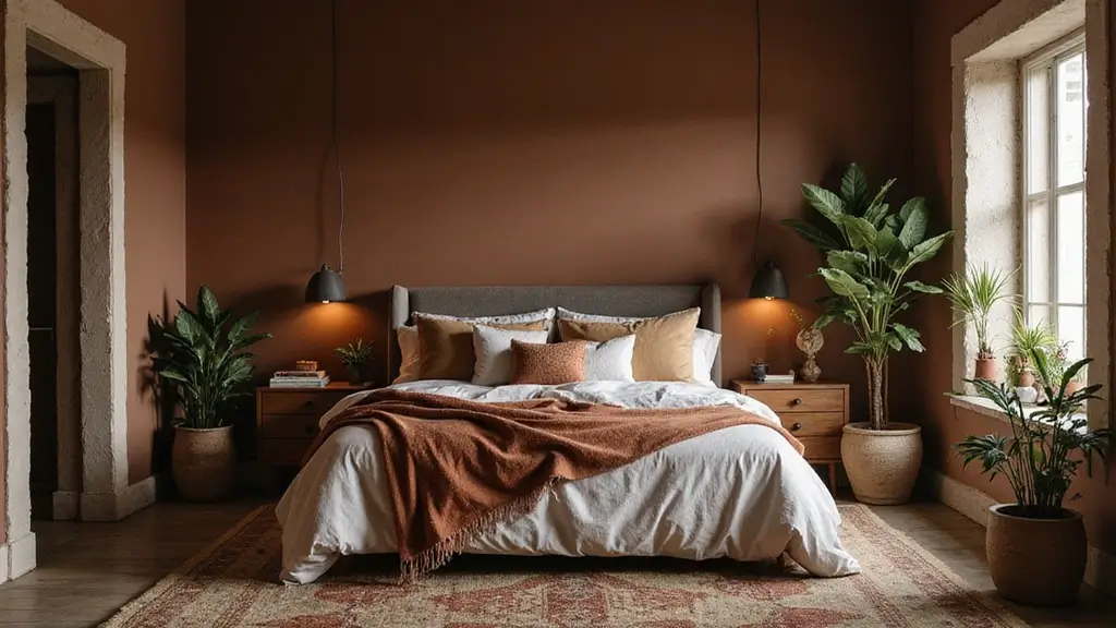 30+ Dark Earthy Bedroom Ideas for a Natural Feel