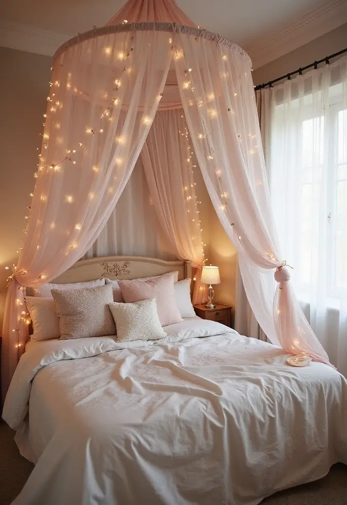 30+ Girls Bedroom Ideas That Look Pretty and Fun 1 30+ Girls Bedroom Ideas That Look Pretty and Fun - 1. Dreamy Canopy Beds