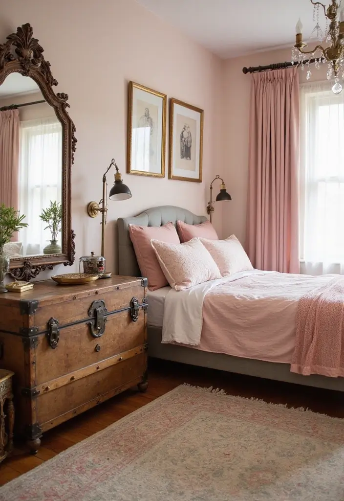 30+ Girls Bedroom Ideas That Look Pretty and Fun 13 30+ Girls Bedroom Ideas That Look Pretty and Fun - 13. Vintage Finds
