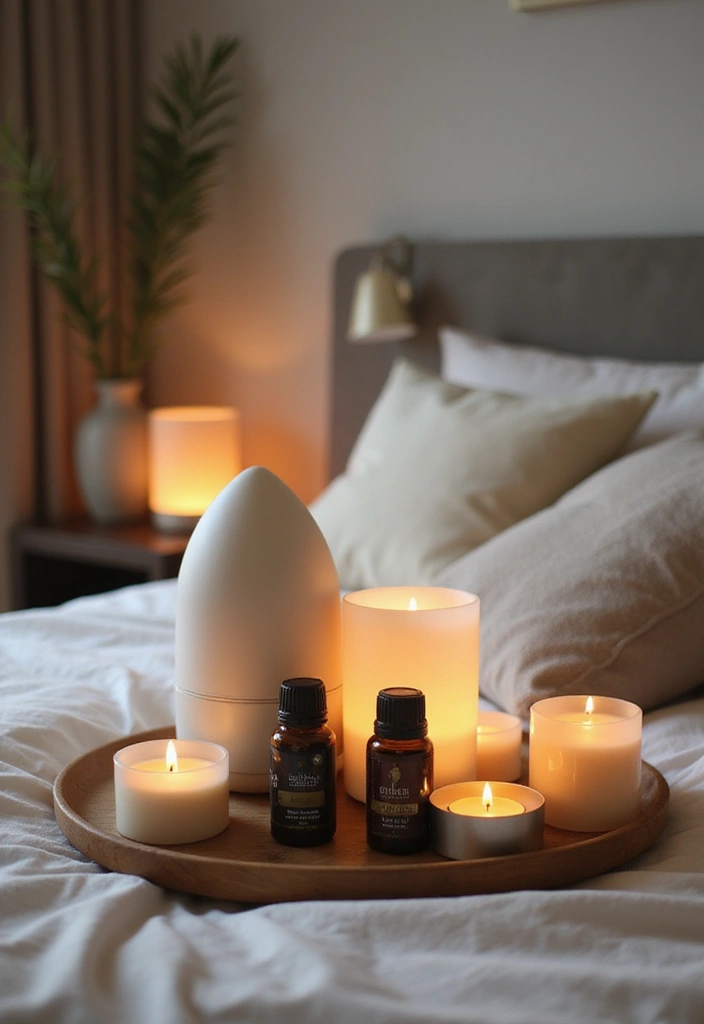 30+ Relaxing Bedroom Ideas for the Perfect Retreat 15 30+ Relaxing Bedroom Ideas for the Perfect Retreat - 15. Aromatherapy for Enhanced Relaxation